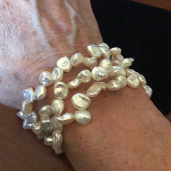 Honora three strand pearl bracelet. New! - Picture 4 of 4